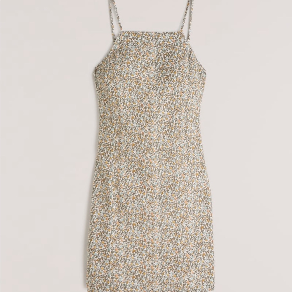 A&F Linen Halter Dress